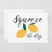 Den Tag verkürzen Postkarte (Vorne/Hinten)