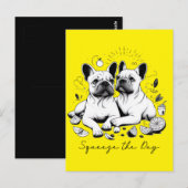 Den Tag verkürzen Postkarte (Vorne/Hinten)
