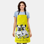 Den Tag verkürzen Schürze (Getragen)