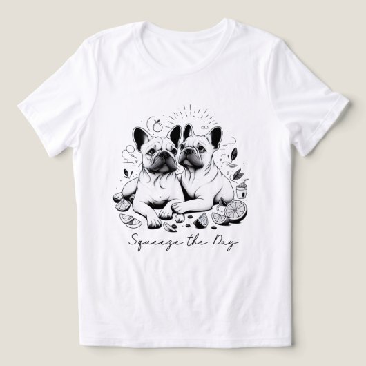 Den Tag verkürzen Tri-Blend Shirt (Design Vorderseite)