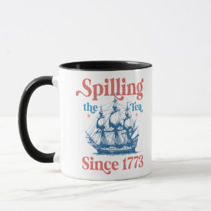 Den Tee seit 1773 verschüttend, Patriotisch, 4. Ju Tasse