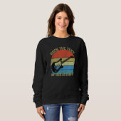 Den Testtag des Testfalltestes am Testtag abbreche Sweatshirt (Vorne ganz)