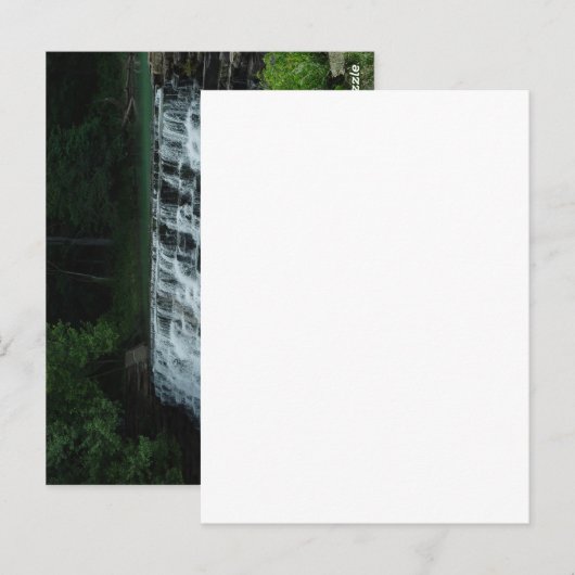 Den Teufel, Arkansas Wasserfall Postkarte (Vorne/Hinten)