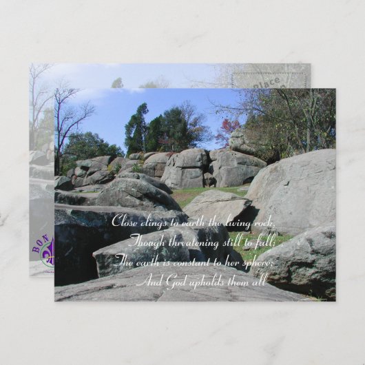 Den Teufel - Postkarte Nr. 2 (Vorne/Hinten)