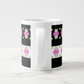 Den Text an Anzug anpassen Jumbo-Tasse (Rückseite)