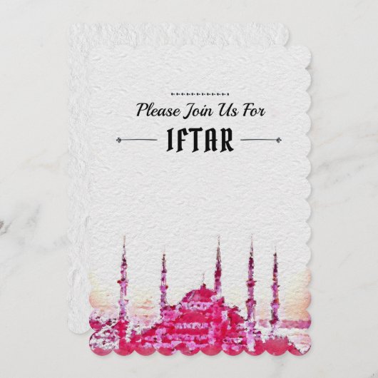 Den Text anpassen Einladung (Vorne/Hinten)