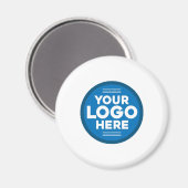 Den Text oder das Logo hier auf einen Platz von 2  Magnet (Vorderseite/Rückseite)