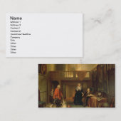 Den Tithe (Öl auf Platte) zahlen Visitenkarte (Vorne/Hinten)