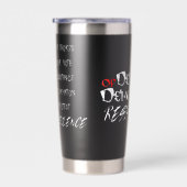 Den Tod der Demokratie aufhalten Thermobecher (Rechts)