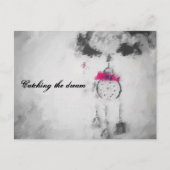 Den Traum erwischen Postkarte (Vorderseite)