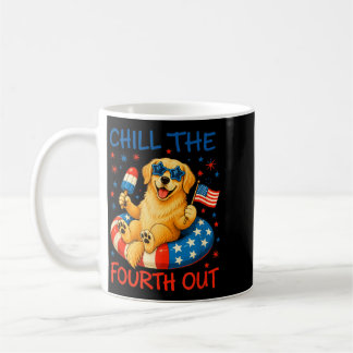 Den Vierten Genüsslich Verbringen Golden Retriever Kaffeetasse
