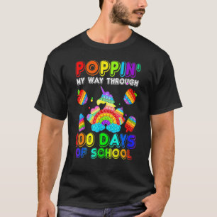Den Weg durch 100 Tage schulischen Pops T-Shirt