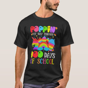 Den Weg durch 100 Tage schulischen Pops T-Shirt