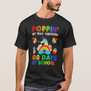 Den Weg durch 100 Tage schulischen Pops T-Shirt
