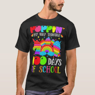 Den Weg durch 100 Tage schulischen Pops T-Shirt