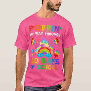 Den Weg durch 100 Tage schulischen Pops T-Shirt