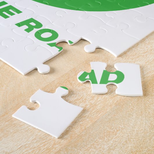 Den Weg teilen Puzzle (Seite)