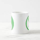 Den Weg Yin Yang teilen Kaffeetasse (Mittel)