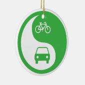 Den Weg Yin Yang teilen Keramikornament (Rechts)