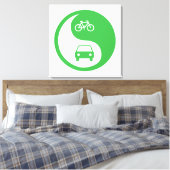 Den Weg Yin Yang teilen Leinwanddruck (Insitu (Schlafzimmer))