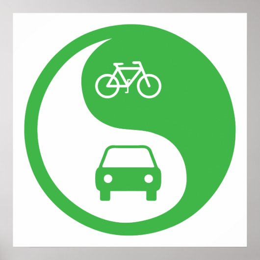 Den Weg Yin Yang teilen Poster (Vorne)