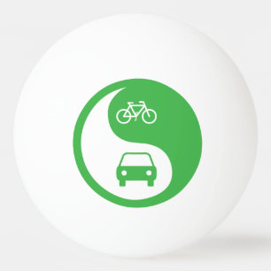Den Weg Yin Yang teilen Tischtennisball