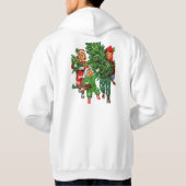 Den Weihnachtsbaum erhalten Hoodie (Rückseite)