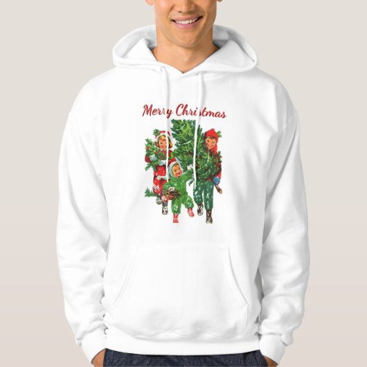 Den Weihnachtsbaum erhalten Hoodie (Vorderseite)