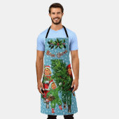 Den Weihnachtsbaum holen Schürze (Getragen)