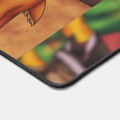 Den Weihnachtsbaum schneiden Schreibtischunterlage (Ecke)