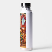 Den Weihnachtsbaum schneiden Trinkflasche (Links)