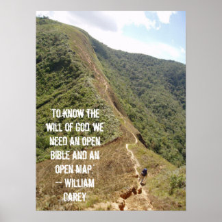 "Den Willen Gottes zu kennen..Poster Poster