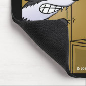 "Den Zeuge belästigend " Mousepad (Ecke)