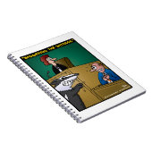 "Den Zeuge belästigend " Notizblock (Rechte Seite)