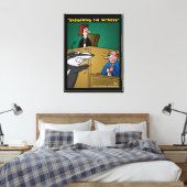 "Den Zeugen aussetzen" Leinwanddruck (Insitu (Schlafzimmer))