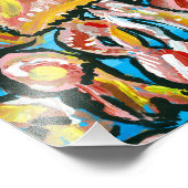 Denae's Quallyfish Print Fotodruck (Ecke)