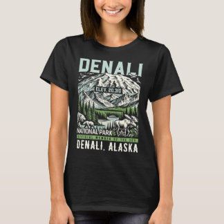 Denali 30% Club Alaska Nationalpark Souvenir T-Shirt