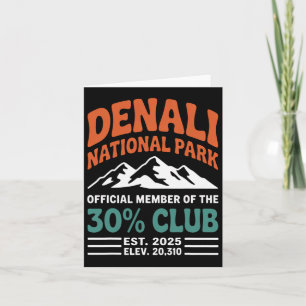 Denali 30% Club Est 2025 Wanderabenteuer G Karte