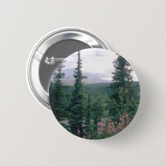 Denali - Alaska Button (Vorne & Hinten)