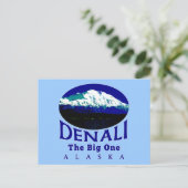 DENALI ALASKA DER GROSSE POSTKARTE (Stehend Vorderseite)