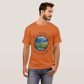 Denali Alaska Graphic with Global Coordinates Over T-Shirt (Vorne ganz)