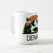 Denali - Alaska Kaffeetasse (Vorderseite Links)
