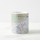 Denali (Alaska) Karten-Tasse Kaffeetasse (Mittel)