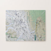 Denali (Alaska) Kartenpuzzlespiel Puzzle (Horizontal)