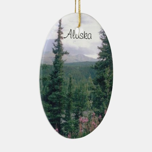 Denali, Alaska Keramik Ornament (Rechts)