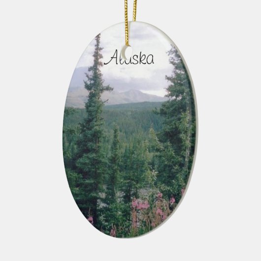 Denali, Alaska Keramik Ornament (Links)