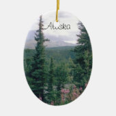 Denali, Alaska Keramik Ornament (Vorne)