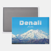 Denali Alaska Magnet Souvenir Geschenk (Vorderseite/Rückseite)