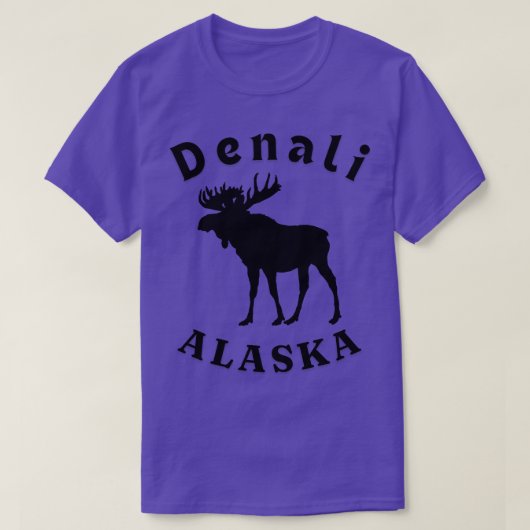 Denali Alaska Moose TShirt (Design vorne)