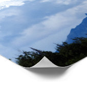 Denali Alaska Mountain Foto Poster (Ecke)